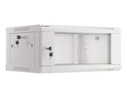 LANBERG RACK CABINET 19" WALL-MOUNT 4U/600X450 (FLAT PACK) V2 GREY