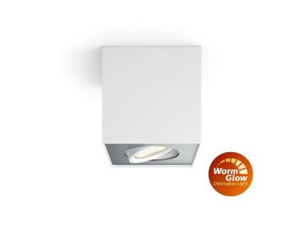 PHILIPS Svítidlo LED Box 4,5W 500lm 2200K-2700K bodové IP20 bílá