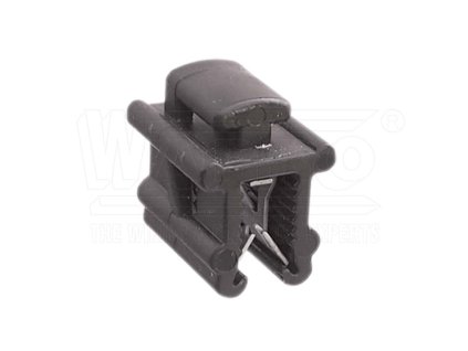 WAPRO Příchytka PTBLK-C1 na hranu pro vázací pásky