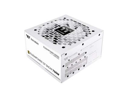 THERMAL TAKE zdroj 750W Toughpower GT, 120mm, Plně modulární, 80+ Gold, bílá