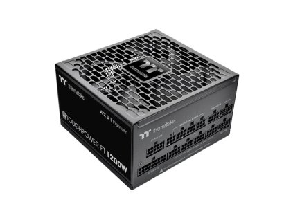 THERMALTAKE zdroj 1200W Toughpower PT, 135mm, Plně modulární, 80+ Platinum, černá