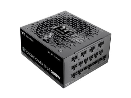 THERMALTAKE zdroj 1300W Toughpower TF3, 140mm, Plně modulární, 80+ Titanium, černá
