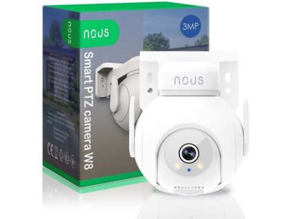 NOUS W8, Smart WiFi PTZ 2K venkovní kamera 2K/3MPix, kompatibilní s Tuya