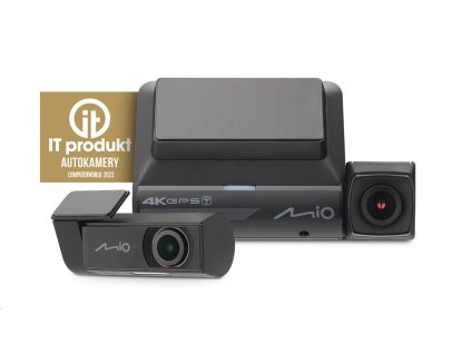 Mio MiVue 955W Dual 4K+2K - kamera pro záznam jízdy