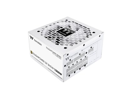 THERMALTAKE zdroj 1000W Toughpower GT, 120mm, Plně modulární, 80+ Gold, bílá