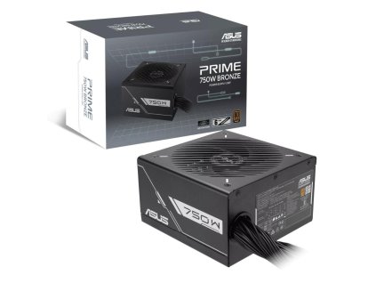 ASUS zdroj Prime 750W Bronze,135mm, 80 Plus Bronze
