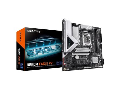 GIGABYTE MB Sc LGA1851 B860M EAGLE V2, Intel B860, 2xDDR5, 1xDP, 1xHDMI, mATX