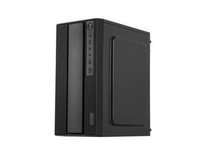 BAZAR - EUROCASE skříň MC MF-300B, Micro Tower, 1xUSB-C, 2xUSB 3.0, 2x audio, bez zdroje - Poškozený obal (Komplet)
