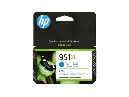 HP 951XL Cyan Ink Cart, 24 ml, CN046AE (1,500 pages)