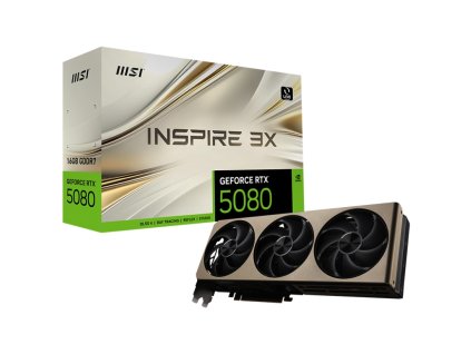 MSI GeForce RTX 5080 INSPIRE 3X/16GB/GDDR7