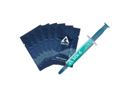 ARCTIC MX-6 teplovodivá pasta 4g + 6 kusů Arctic MX Cleaner