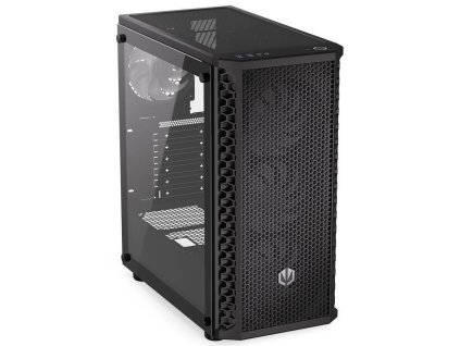 ENDORFY Case Signum 300 ARGB, Průhledná bočnice, ATX, 4x120mm, černá