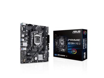 ASUS MB Sc LGA1200 PRIME H510M-E R2.0, Intel H470, 2xDDR4, 1xDP, 1xHDMI, 1xVGA, mATX