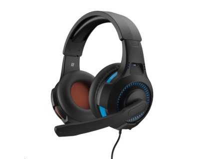 Hyperkin "SoundTac" Universal Gaming Headset (Blue Orange)