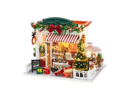2Kids Toys Miniatura domečku Vánoční cukrárna