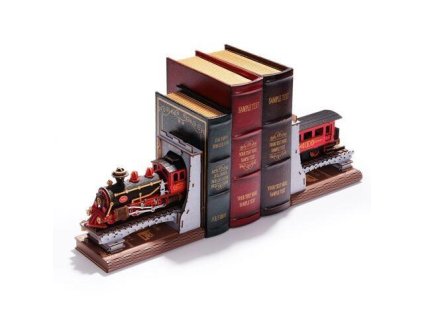 RoboTime 3D skládačka Zarážka na knihy Historický parní vlak