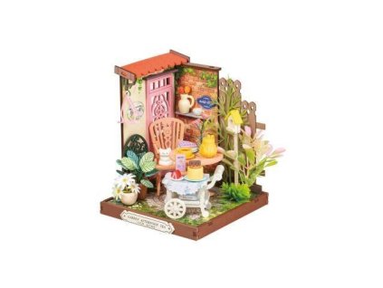 RoboTime Miniatura domečku Zahradní čajový koutek