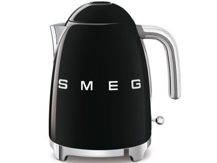 Smeg KLF03BLEU rychlovarná konvice, 1,7 l, (7 šálků), 2400 W, styl 50. let, černá