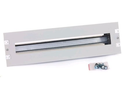 TRITON 19" jističová lišta 3U rozebíratelná, DIN, černá