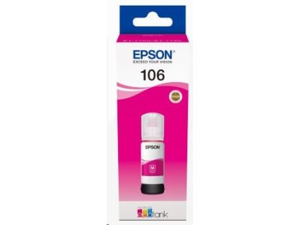 EPSON ink bar 106 EcoTank Magenta ink bottle