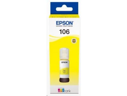 EPSON ink bar 106 EcoTank Yellow ink bottle