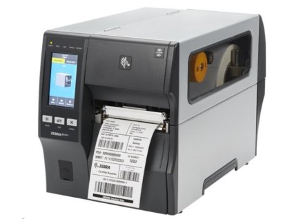 Bazar - Zebra ZT411,průmyslová 4" tiskárna,(203 dpi),disp. (colour),RTC,EPL,ZPL,ZPLII,USB,RS232,BT (4.1),Eth - Pošk.obal