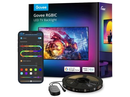 BAZAR - Govee TV 55-65" SMART LED podsvícení RGBIC - Poškozený obal (Komplet)