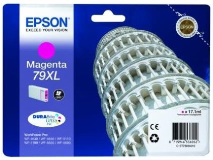 EPSON Ink bar WF-5xxx Series Ink Cartridge "Pisa" 79 XL Magenta (17,1 ml) (2.000 str.)