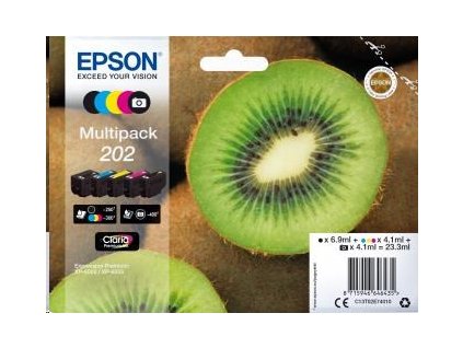 EPSON ink Multipack "Kiwi" 5-colours 202 Claria Premium Ink