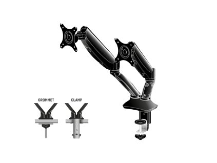 iiyama - dvojité rameno s plynovou pružinou