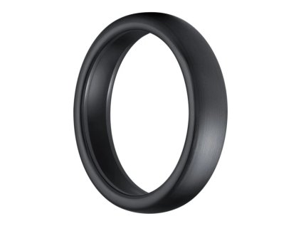 CARNEO PAY RING BRUSHED platební prsten černý V.12