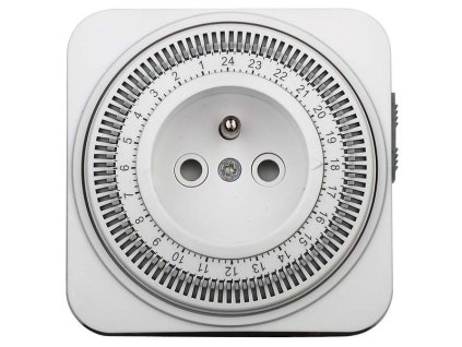 Spínací hodiny Solight DT06 rozpětí 24hod., min. časový úsek 15min