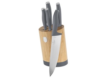 Sada nožů Berlingerhaus se stojanem Bamboo 6 ks Aspen Collection