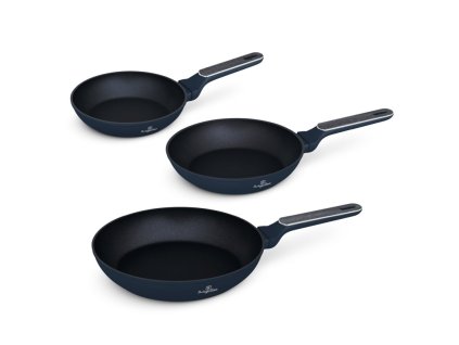 Sada Berlingerhaus pánví s titanovým povrchem 3 ks Deep Sea Collection