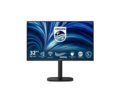 Philips LCD 32B2N3500 31,5" IPS/2560x1440@100Hz/4ms/350cd/2xHDMI/DP/4xUSB/Repro/Pivot/HAS/VESA