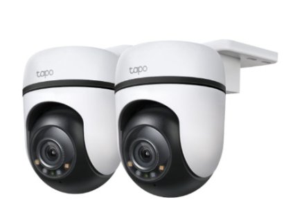 TP-Link Tapo C510W(2-pack) venkovní bezpečnostní Wi-Fi kamera s horizontální/vertikální rotací