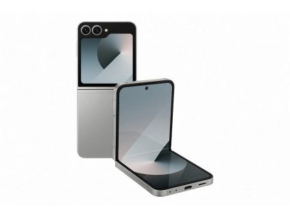 Samsung Galaxy Z Flip 6, 512GB, 5G, Silver Shadow, CZ distribuce