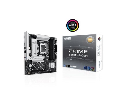 ASUS MB Sc LGA1851 PRIME B860M-A-CSM, Intel B860, 4xDDR5, 2xDP, 1xHDMI, mATX
