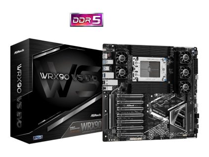 ASRock MB Sc sTR5 WRX90 WS EVO, AMD WRX90, 8xDDR5, 1xDP, EEB