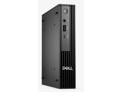 DELL Pro Micro QCM1250 Core Ultra 5 235T/8GB/512GB SSD/keyboard+mouse/W11P/3Y ProSpt/černá