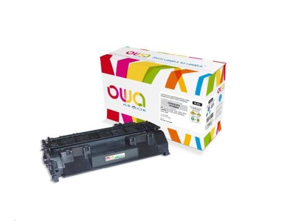 OWA Armor toner pro HP Laserjet P2030, P2035, P2050, P2055, 2300 Stran, CE505A, černá/black
