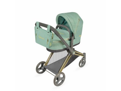 Dětský kočárek DeCuevas skládací pro panenky 3 v 1 s taškou Capriccio 2025 - 73 cm
