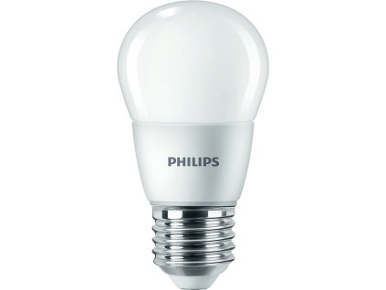 PHILIPS Žárovka LED 7W-60 E27 4000K kapka CorePro