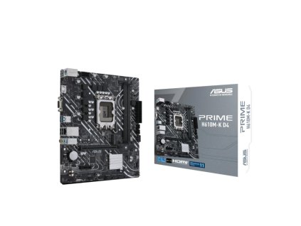 ASUS MB Sc LGA1700 PRIME H610M-K D4, Intel H610, 2xDDR4, 1xHDMI, 1xVGA, mATX