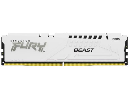 Kingston FURY Beast EXPO/DDR5/32GB/6400MHz/CL32/1x32GB/White