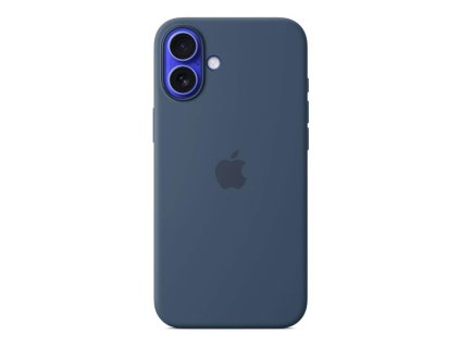 iPhone 16 Plus Silicone Case with MagSafe - Denim