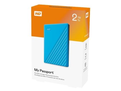 WD My Passport Portable 2TB Blue