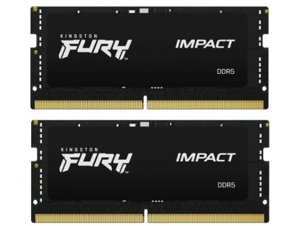 KINGSTON SODIMM DDR5 32GB (Kit of 2) 5600MT/s CL40 FURY Impact PnP
