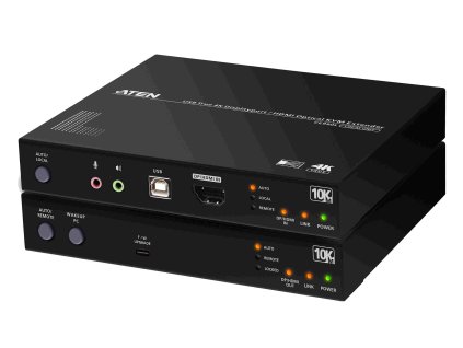 ATEN Optický KVM extender,DP/HDMI True 4K@60Hz