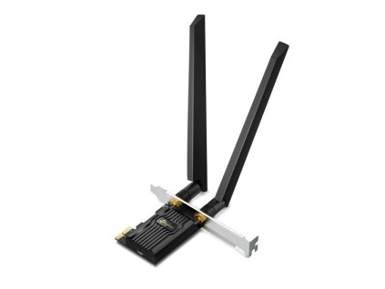 Síťová karta TP-Link Archer TXE72E AXE 5400, WiFi 6E, Bluetooth 5.3, 574Mbps 2,4/5/6GHz, PCI-e